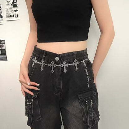 Metal waist chain
