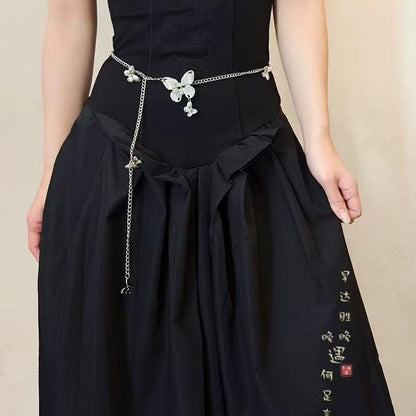 Metal waist chain