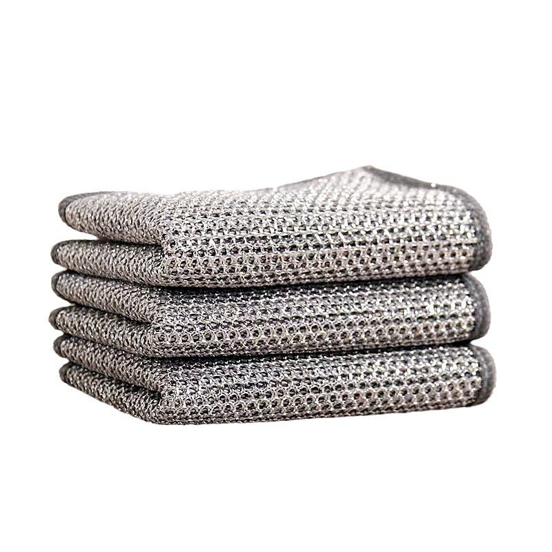 Metal wire dishcloth, steel wire rag