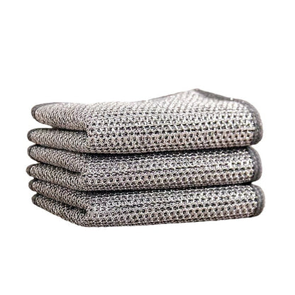 Metal wire dishcloth, steel wire rag