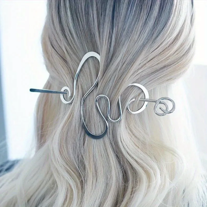Metal-wrapped hairpin