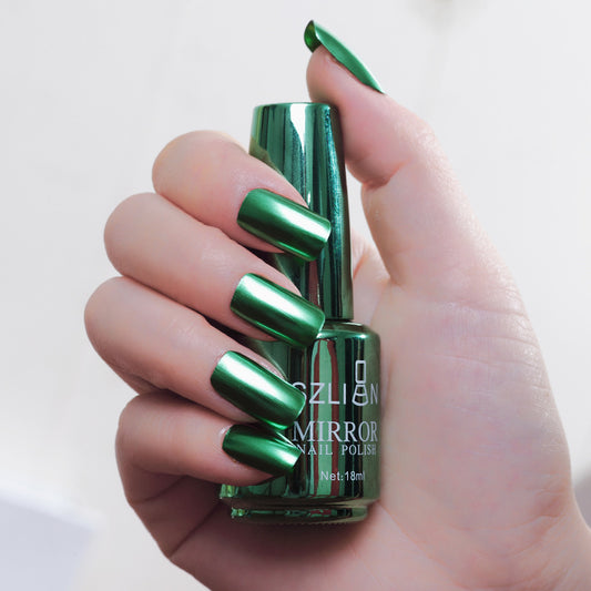 Metallic Mirror Nail Polish Long Lasting