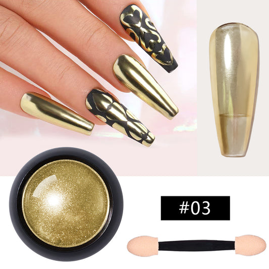 Metallic Nail Art Glitter Powder