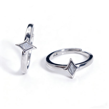 meteorite jewelry ring