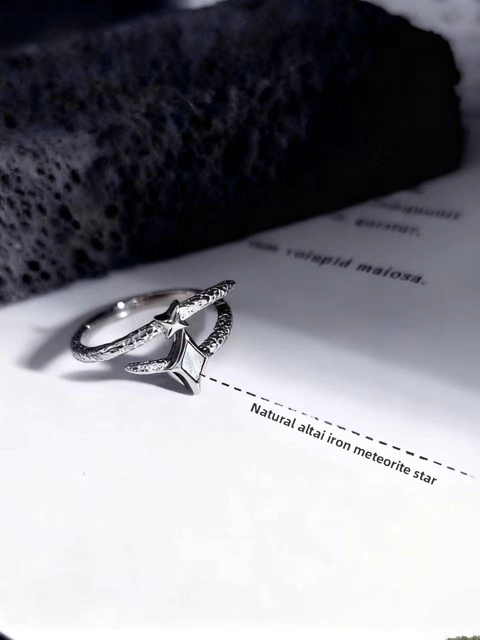 Meteorite Ring