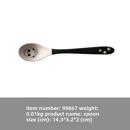 Mica bamboo fiber tableware set