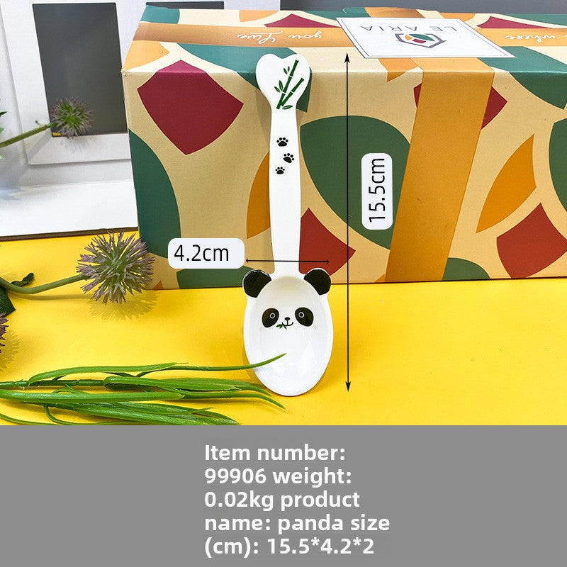 Mica bamboo fiber tableware set