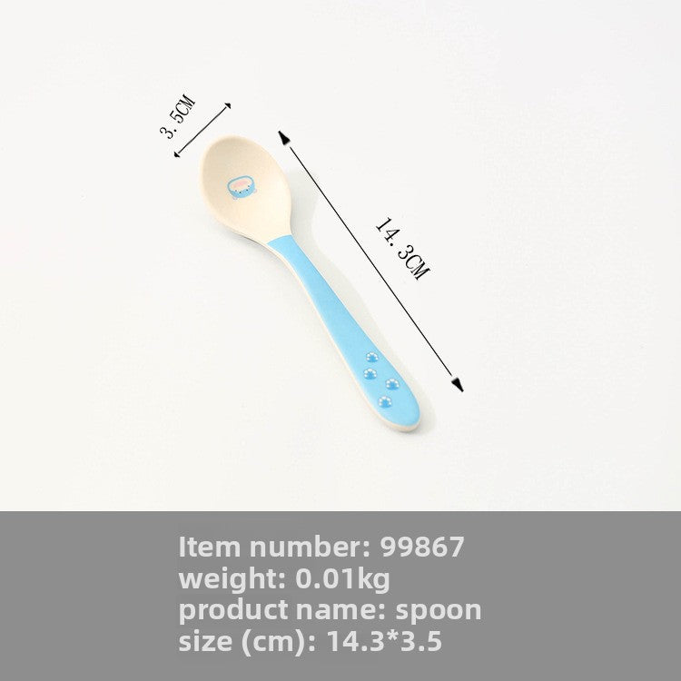 Mica bamboo fiber tableware set