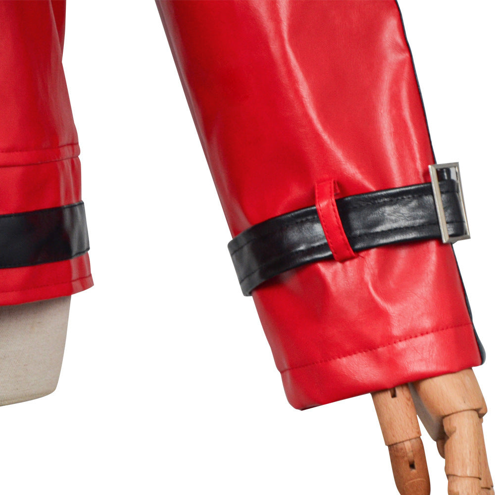 Michael Jackson Cosplay Red Leather Jacket