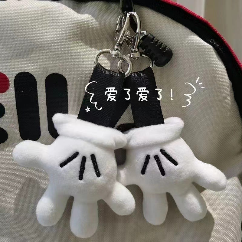 Mickey Mouse Plush Keychain Pendant