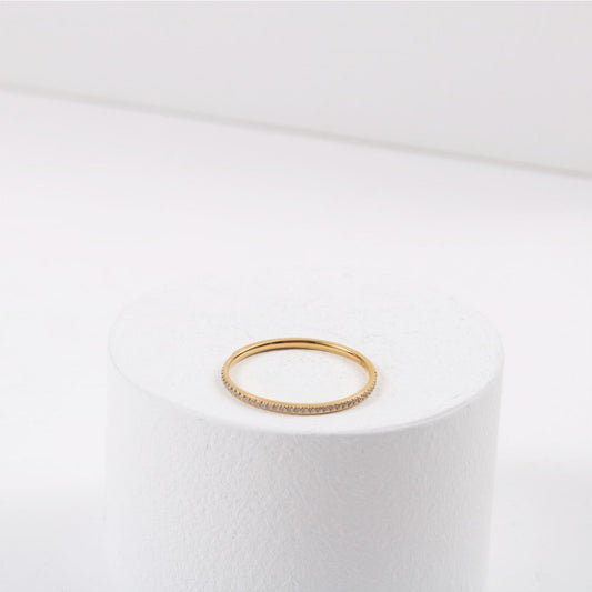 Micro Diamond Stackable Ring