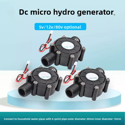 Micro Pipeline DC Hydroelectric Generator
