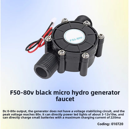 Micro Pipeline DC Hydroelectric Generator