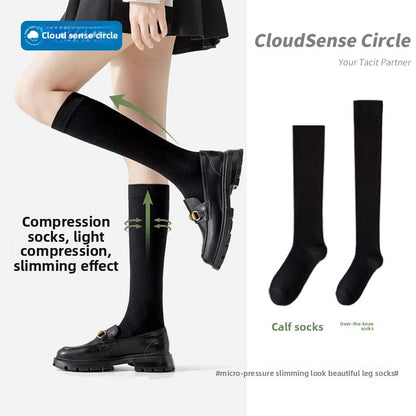Micro-pressure calf socks