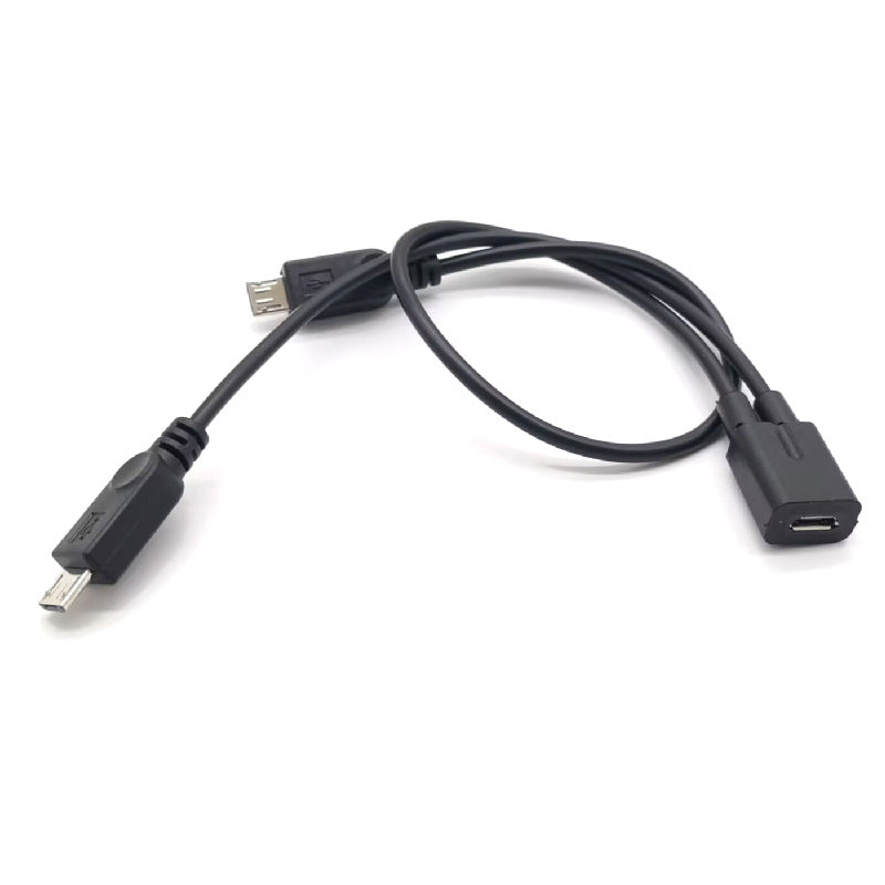 Micro USB Splitter Charging Data Cable