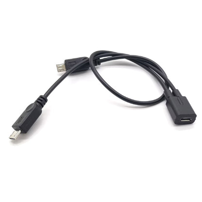 Micro USB Splitter Charging Data Cable