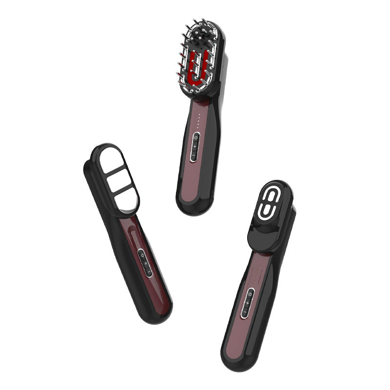 Microcurrent Anti-Hair Loss Electric Massage Comb