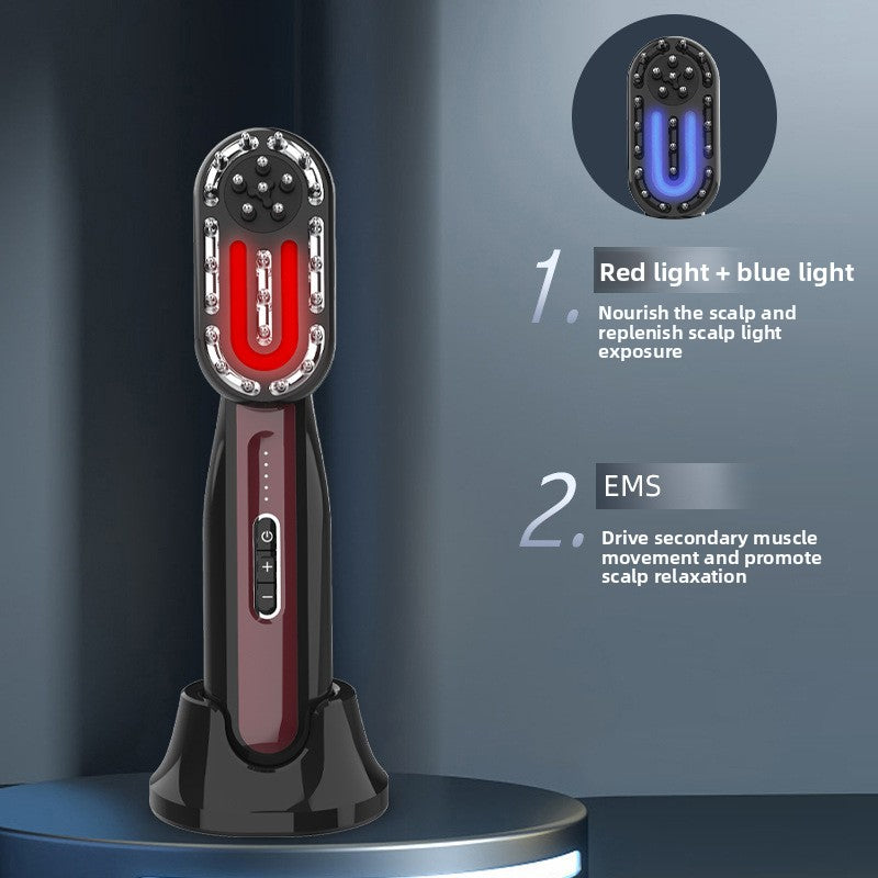 Microcurrent Anti-Hair Loss Electric Massage Comb