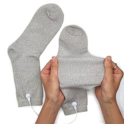 Microcurrent Electrotherapy Conductive Socks