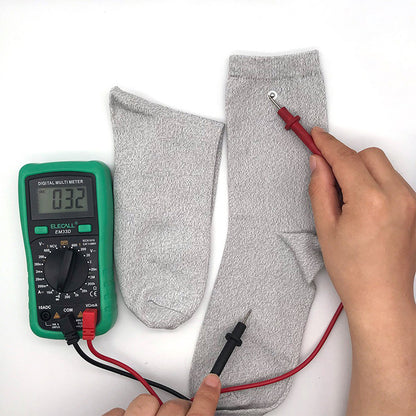 Microcurrent Electrotherapy Conductive Socks