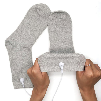Microcurrent Electrotherapy Conductive Socks