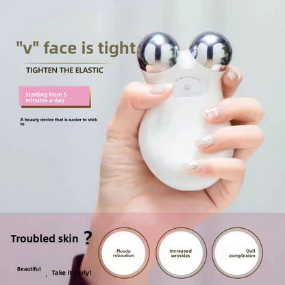 Microcurrent Facial Massager with Color Light