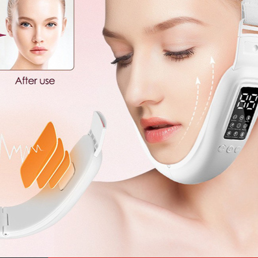 Microcurrent Facial Massager with Heat Therapy