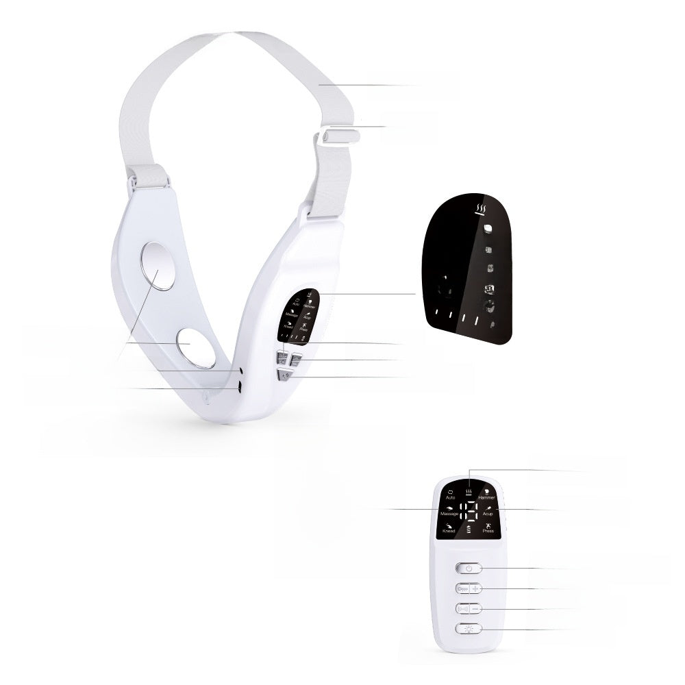 Microcurrent facial slimming device