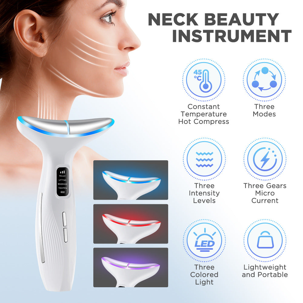 Microcurrent Light Therapy Neck Massager