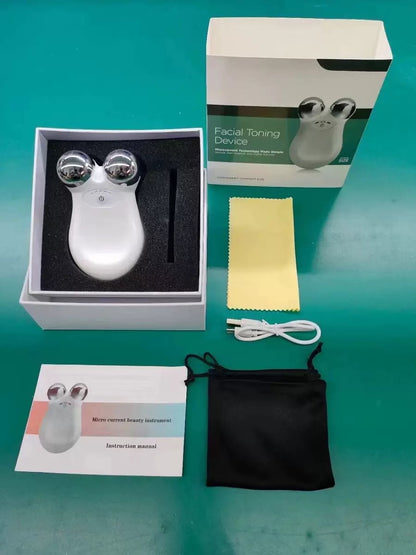 Microcurrent RF Beauty Massager Instrument