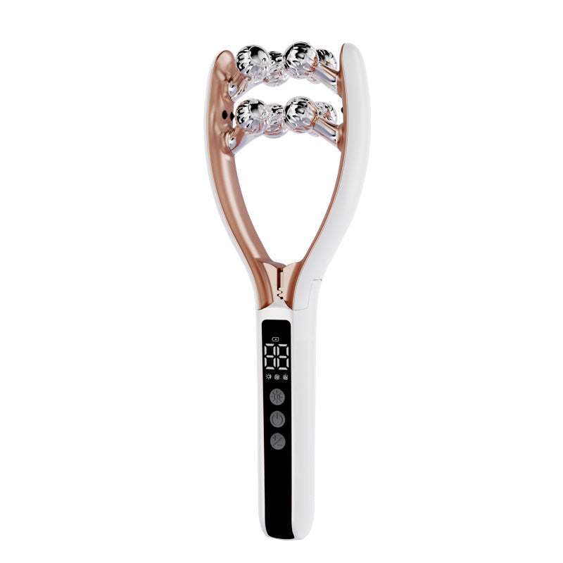 Microcurrent RF Facial Massager with Roller
