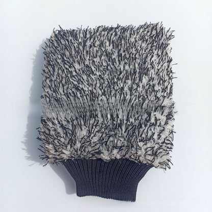 Microfiber Car Cleaning Gloves with Coral Fleece