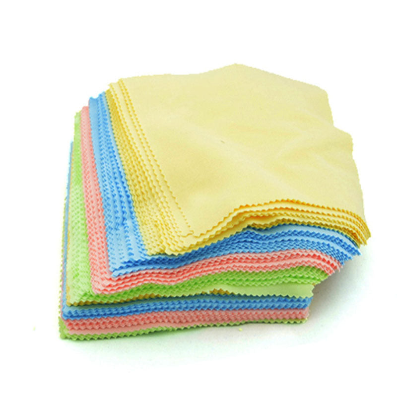 Microfiber eyeglass cleaning cloth