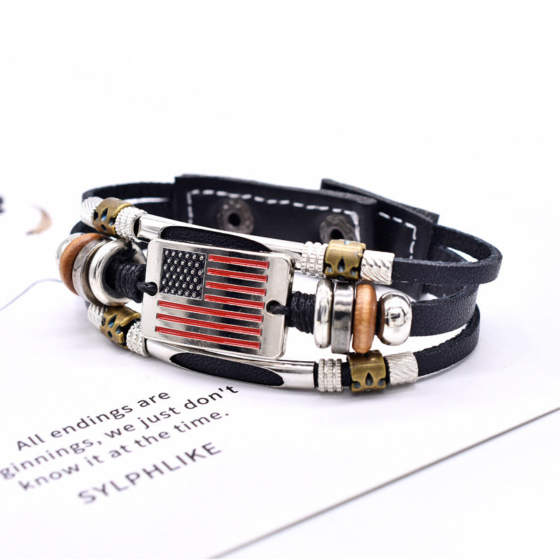 Microfiber leather handmade bracelet