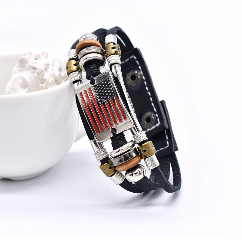 Microfiber leather handmade bracelet