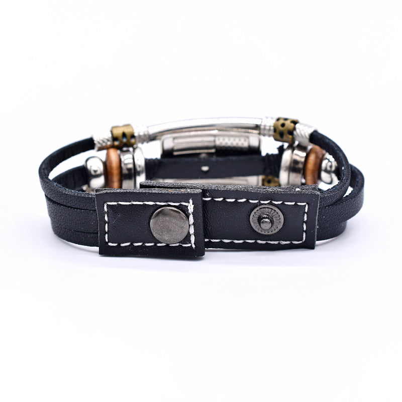 Microfiber leather handmade bracelet