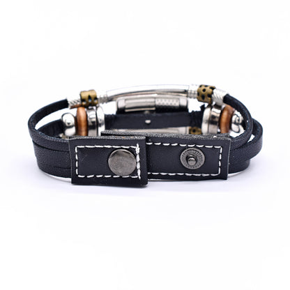 Microfiber leather handmade bracelet