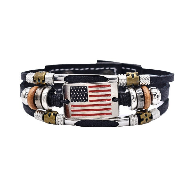 Microfiber leather handmade bracelet