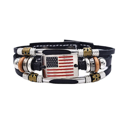 Microfiber leather handmade bracelet