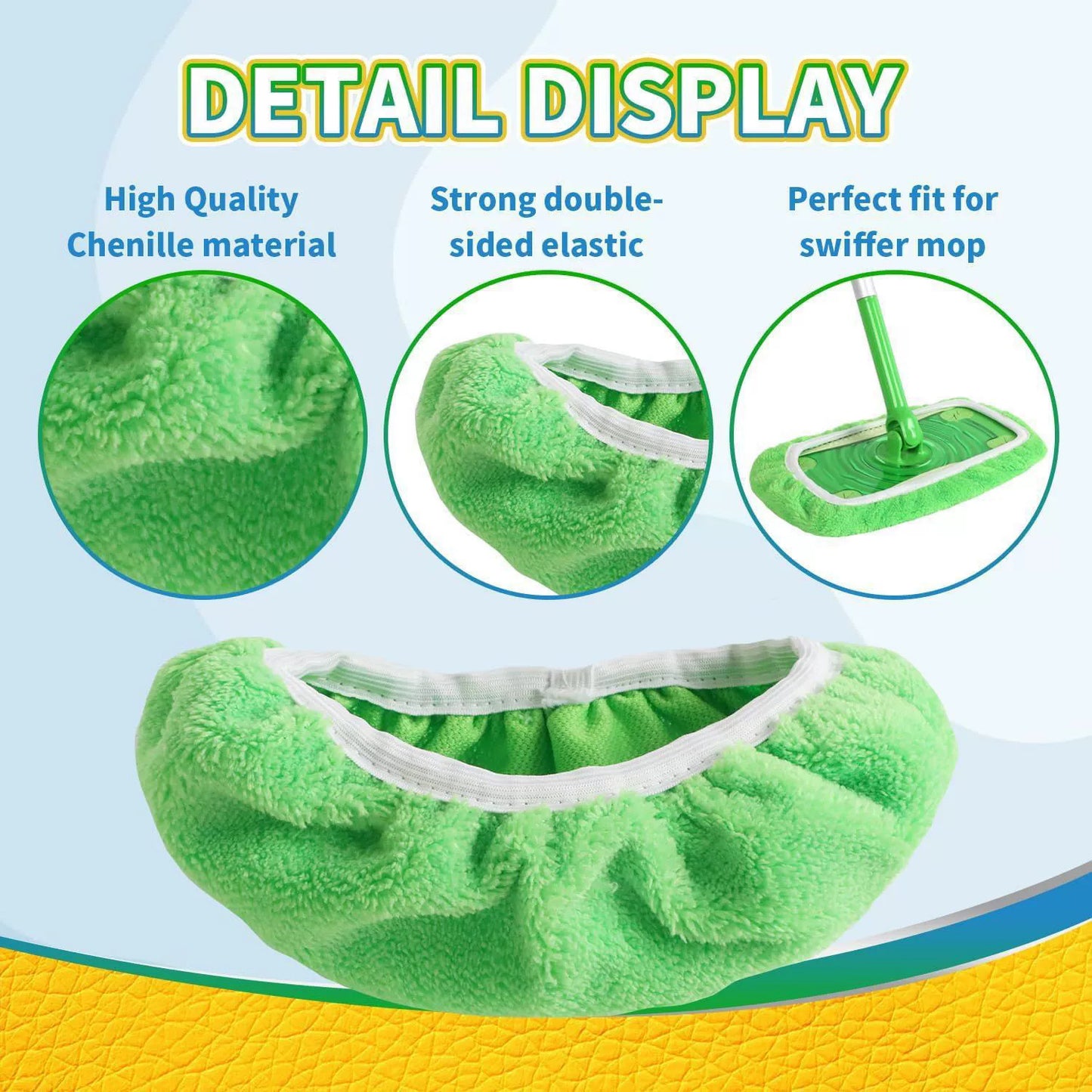 Microfiber Mop Cleaning Cloth