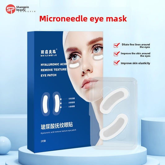 Microneedle eye mask patches