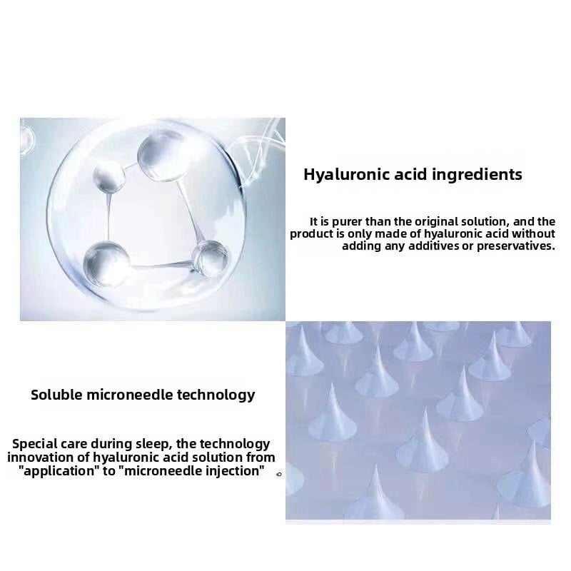 Microneedle eye mask patches