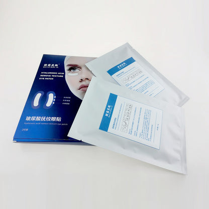 Microneedle eye mask patches