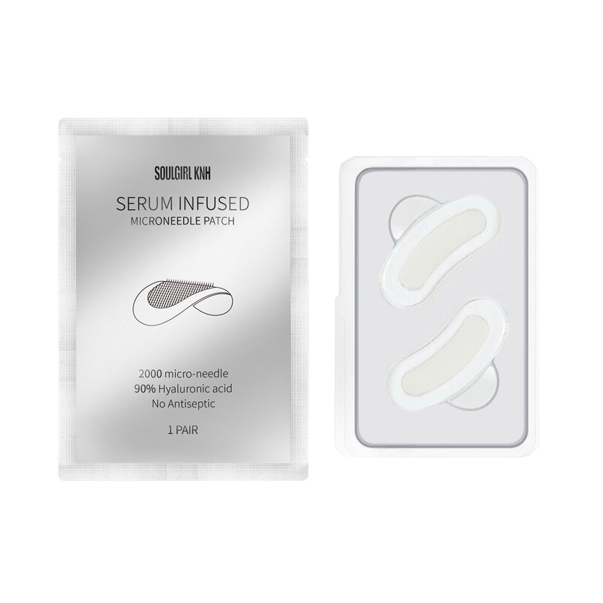 Microneedle Eye Patches for Wrinkles and Bags