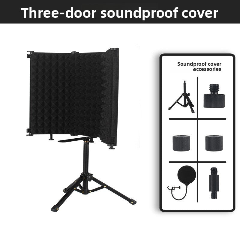 Microphone sound insulation cover
