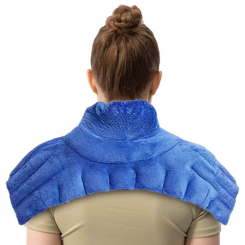 Microwave Heated Flaxseed Shoulder Neck Warm Pillow
