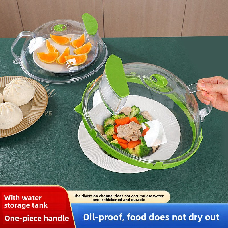Microwave heating lid