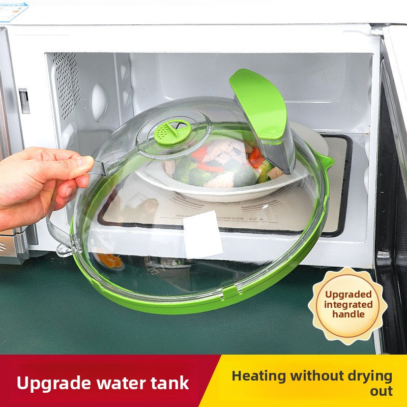 Microwave heating lid