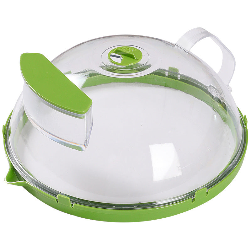 Microwave heating lid