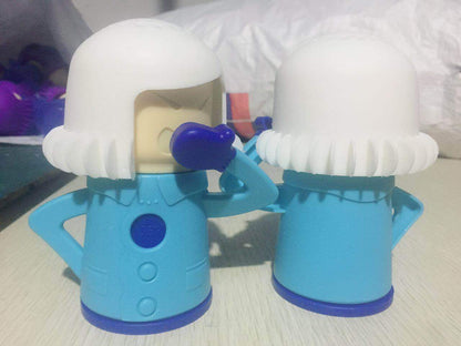 Microwave oven cleaner